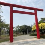 【高雄の歴史】岡山神社の鳥居・狛犬・お神輿(等)が保管されている岡山公園【日本統治時代】