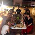 【A部ちゃん送迎会】あひる家シェアハウスの屋上でBBQ