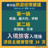 【2月26日最新情報】新型コロナウイルスに関する、高雄観光への影響(等)